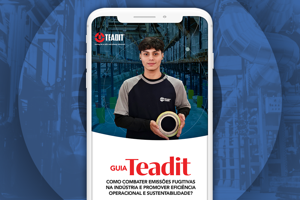 Teadit Lança eBook Sobre Vazamentos, Eficiência Operacional e Sustentabilidade
